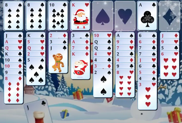 FreeCell Jólakapall