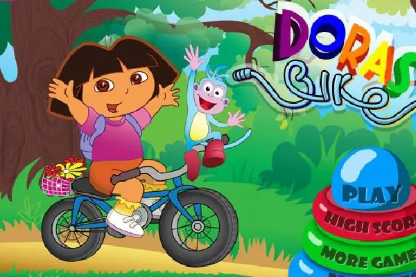 Dora la Exploradora en Bicicleta