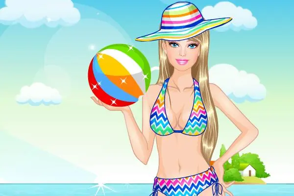 Barbie en la Playa