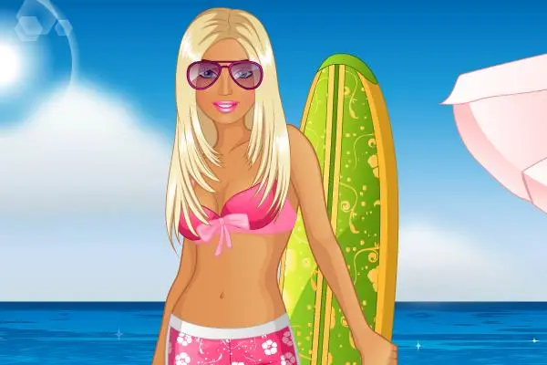 Barbie Goes Surfing