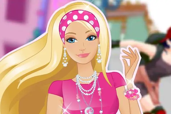 Barbie en Patines