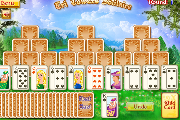 Tri Towers Solitaire