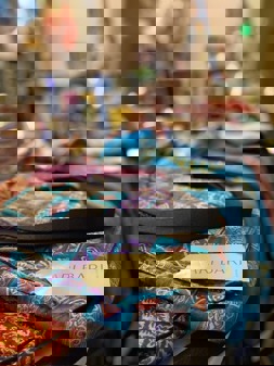 Products on table